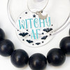 Witchy AF Halloween Wine Charms