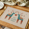 Boho Reindeer Placemats