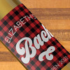 Plaid Bachelorette Party Decor - Flannel Fling Before the Ring Decorations for Plaid Bachelorette Party Wine Labels - Custom Wine Bottle Stickers