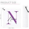 Modern Monogram Golf Towel