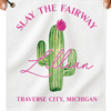 Succulent Cactus Golf Towel