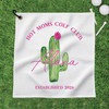 Succulent Cactus Golf Towel