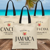 Tropical Destination Tote Bags