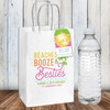 Beaches Booze Besties Paper Gift Bags