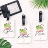 Flamingo Luggage Tags