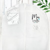 Modern Heart Mr. + Mrs. Garment Bags