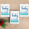 Baby It's Cold Outside Custom Tissues