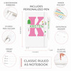 Christmas Monogram Notebook