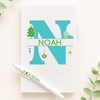Christmas Monogram Notebook