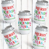 Cheerful Christmas Can Coolers