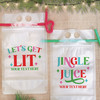 Cheerful Christmas Drink Pouches