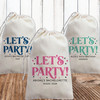 Let’s Party Custom Bags