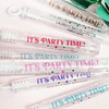 Cheerful It’s Party Time Bubble Labels