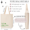 New Orleans Tote + Favor Bags