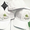 Palm Tree Beach Baseball Hats