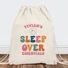 Sleepover Essentials Backpacks - Retro Slumber Party Favor Backpacks