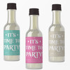 It's Time To Party Mini Bottles