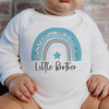 Blue Boho Rainbow Baby Shirt