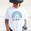 Blue Boho Rainbow Baby Shirt