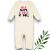 Milk Naps & Rock 'N Roll Baby Shirt