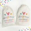 Sleepover Personalized Gift Bags - Custom Slumber Party Favor Bags