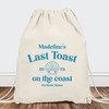 Last Toast On The Coast Tote Bags