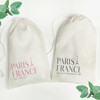 Paris France Tote + Favor Bags