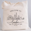 London Welcome Tote Bags