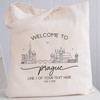 Prague Welcome Tote Bags