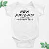New Friend Baby Announcement Shirt