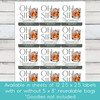 Oh Sip Whiskey Cocktail Labels + Resealable Bags