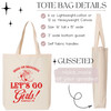 Lets Go Girls Tote + Favor Bags