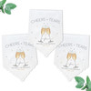 Cheers and Tears Champagne Handkerchiefs