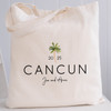 Palm Tree Mexico Tote Bags