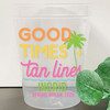Good Times & Tan Lines 16oz Clear Cups