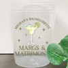 Margs & Matrimony 16oz Clear Cups