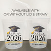 Graduation 16oz Clear Cups