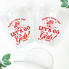 Lets Go Girls 16oz Clear Cups