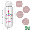 Unicorn 17oz Water Bottle