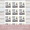 Oh Sip Eyeball Cocktail Recovery Kit Labels + Resealable Bags