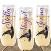 Witch Hat Champagne Flute