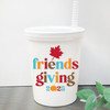 Retro Friendsgiving Cups