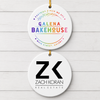 Custom Logo Christmas Ornaments