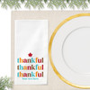 Retro Thankful Napkins