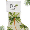 Mr and Mrs Palm Tree Stockings