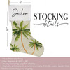 Palm Tree Name Stocking