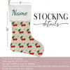 Cheerful Cherry Christmas Stocking