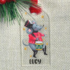 Nutcracker Acrylic Stocking or Gift Tag