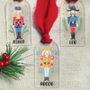 Nutcracker Acrylic Stocking or Gift Tag