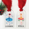 Nutcracker Acrylic Stocking or Gift Tag